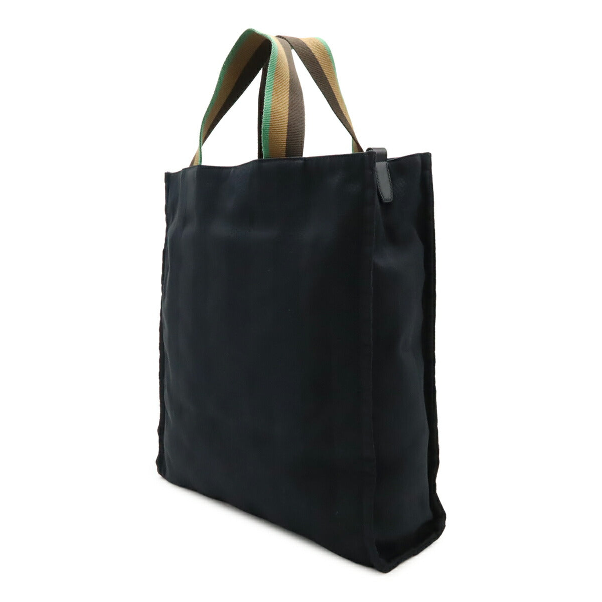Fendi Pequin 2Way Bag Nylon Travel Bag