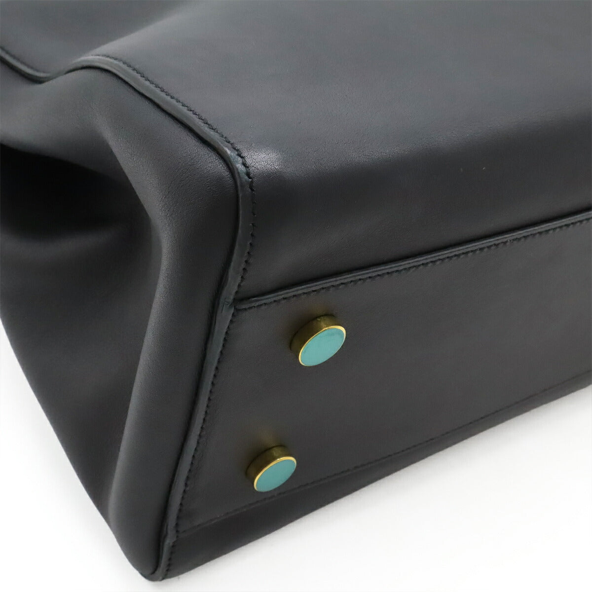 YSL Saint Laurent Paris Cabas Rive Gauche 2Way Bag Leather Travel Bag