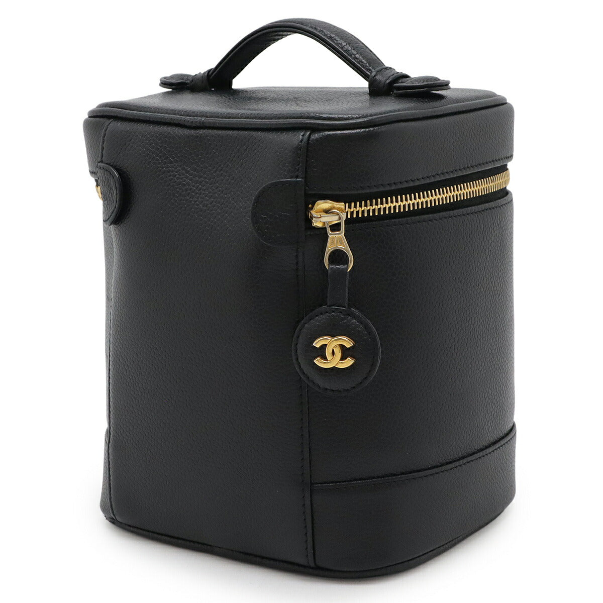 Chanel Coco Mark Caviar Skin Vanity Bag