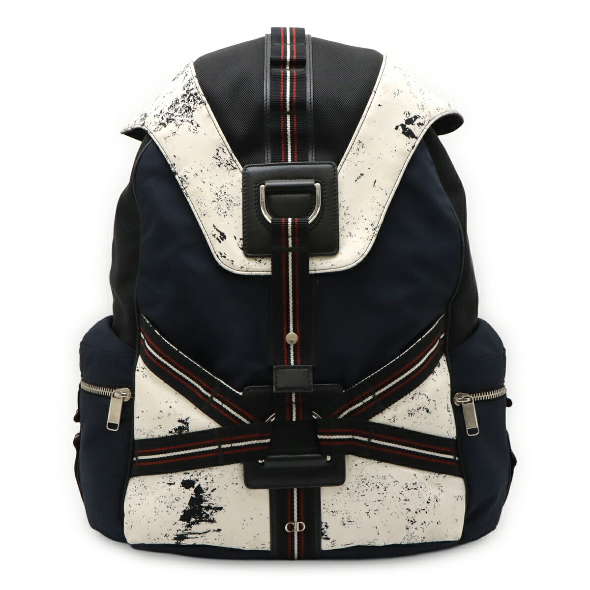 Dior Christian Homme Backpack Leather Nylon