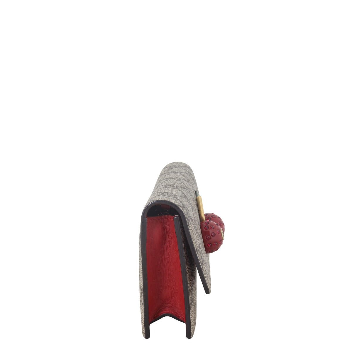 Gucci GG Supreme Cherry Super Mini Chain Bag