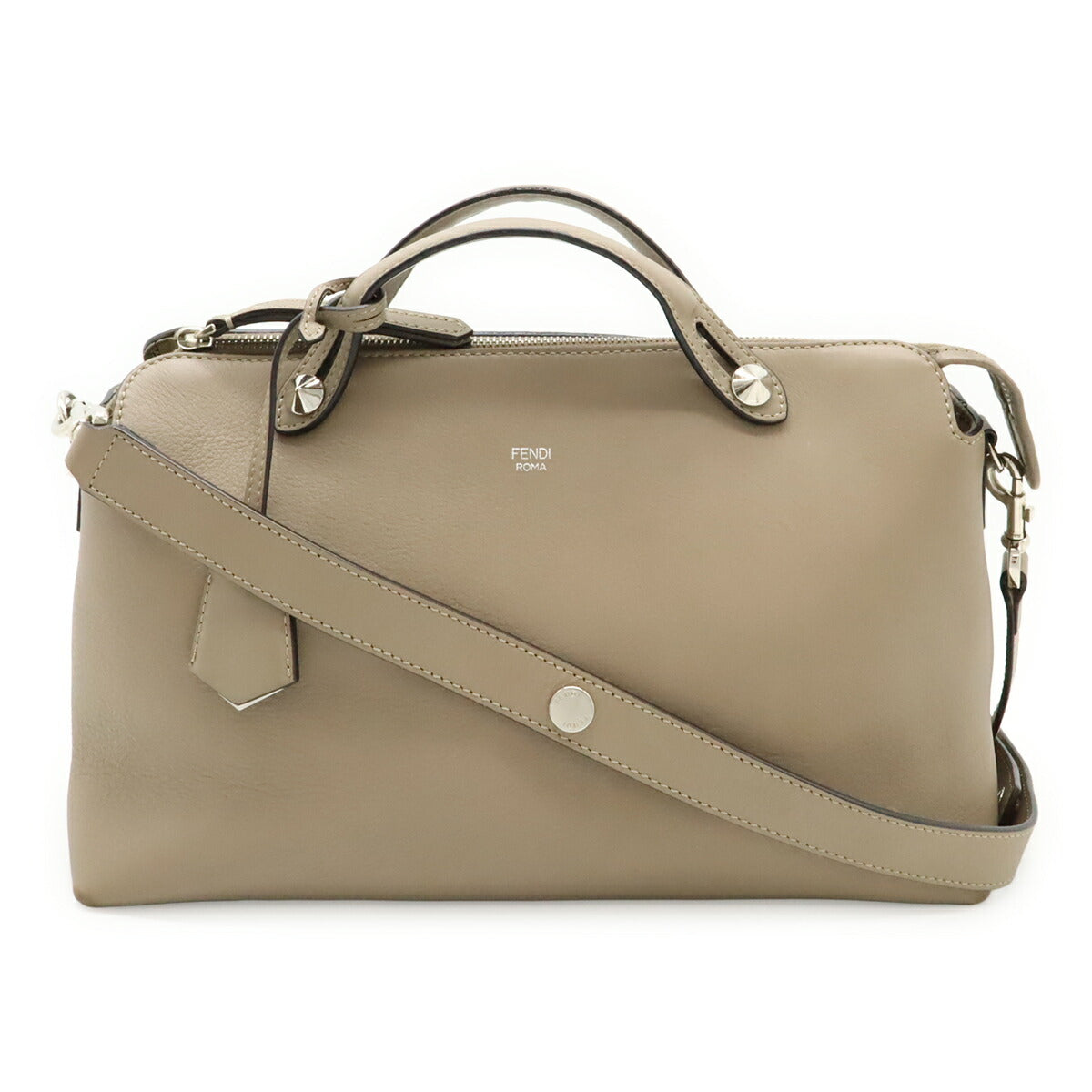 Fendi By The Way 2Way Bag Leather Travel Bag 2Way Bag 7