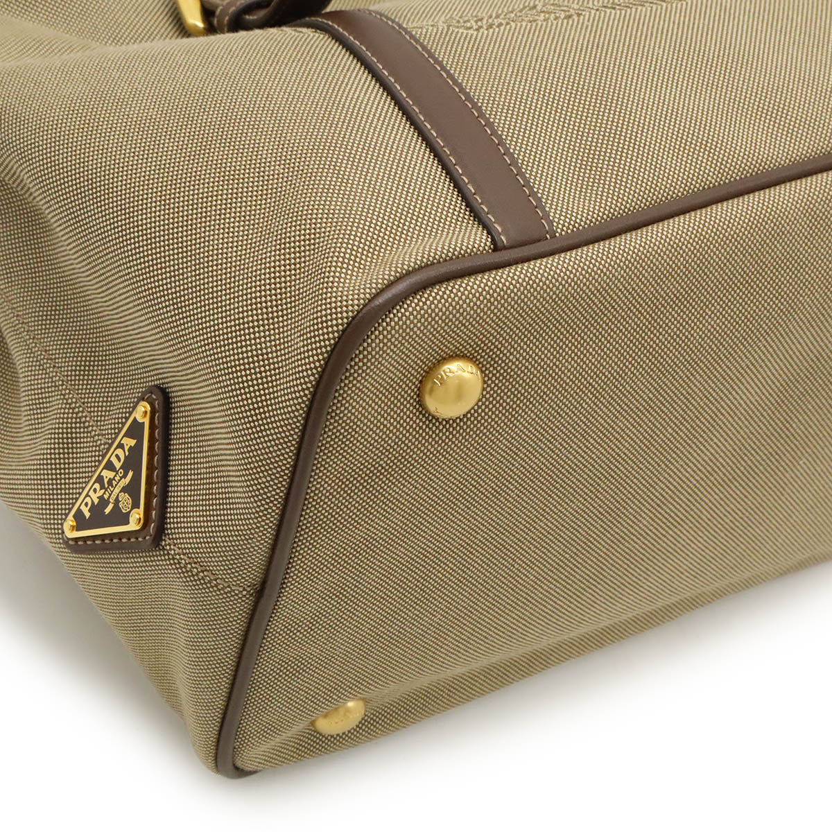 Prada Jacquard 2Way Bag Logo Travel Bag