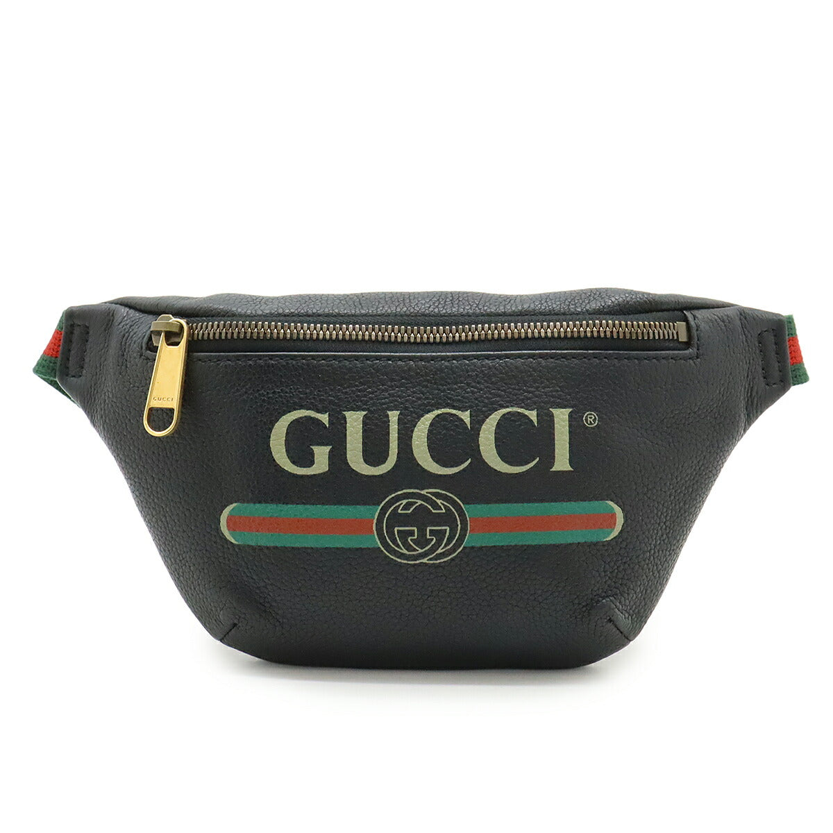 Gucci Print Belt Bag Leather Accessory Belt Bag