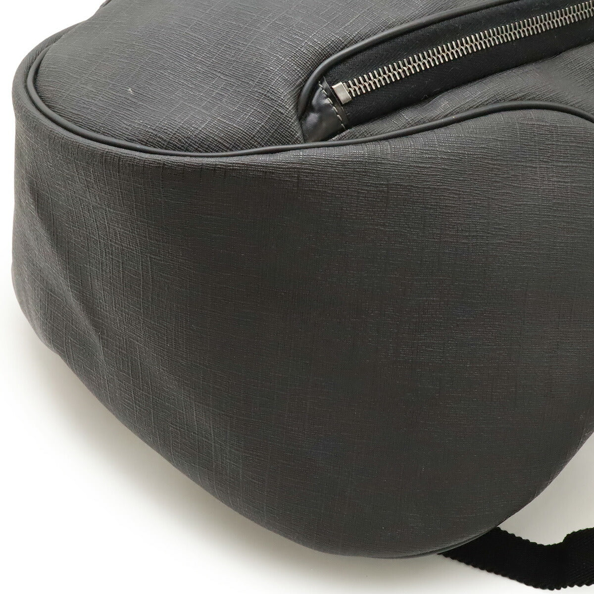 Gucci Interlocking Pvc Backpack Leather