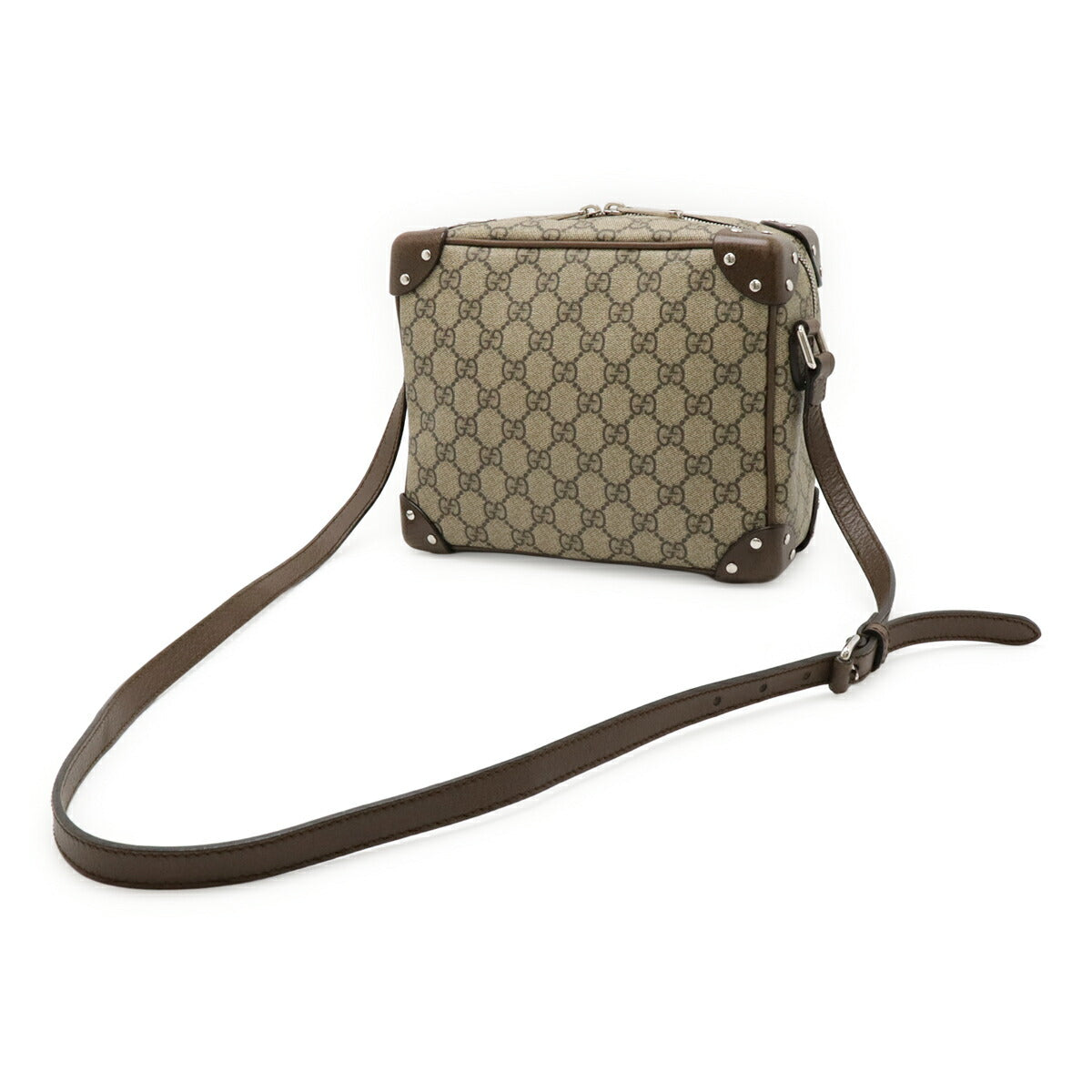Gucci Supreme Pvc Shoulder Bag Leather