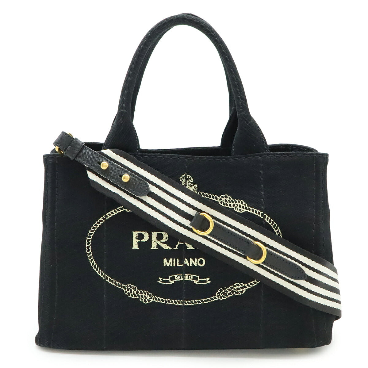 Prada Canapa 2Way Bag Canvas Travel Bag 2Way Bag 9