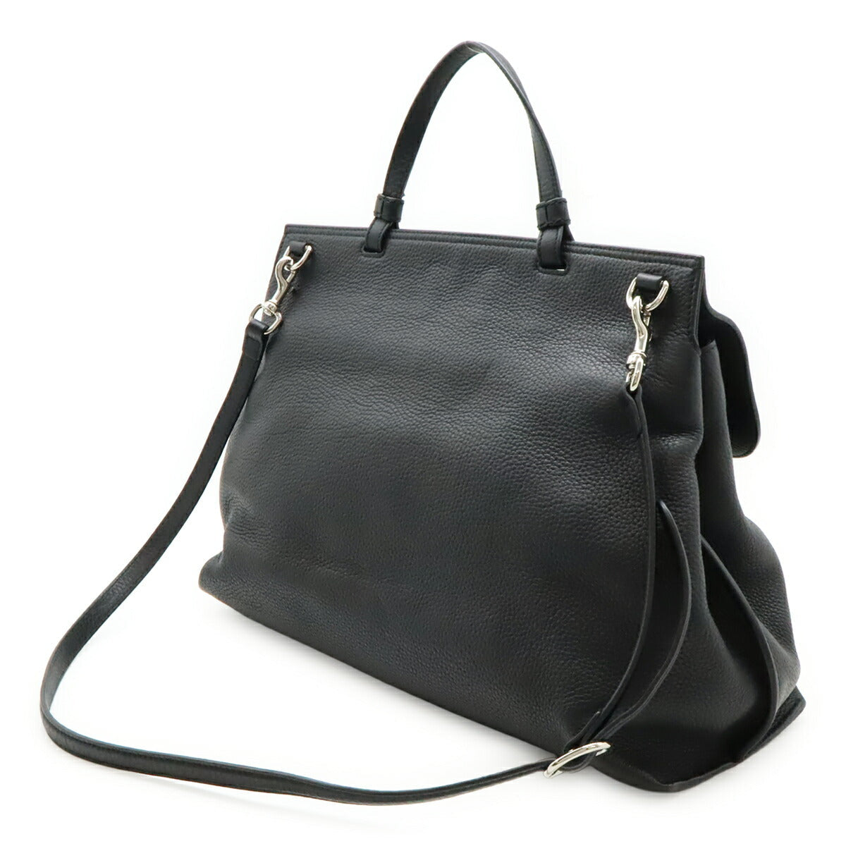 Gucci Bamboo Daily 2Way Bag Leather Travel Bag Bag 4