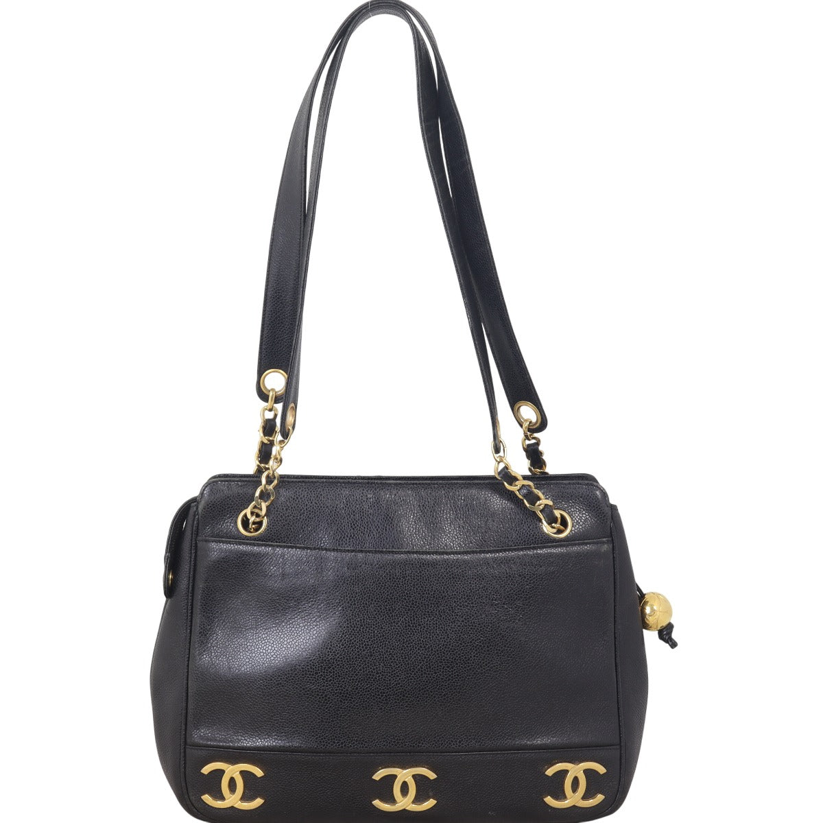 Chanel Triple CC Shoulder Bag Black
