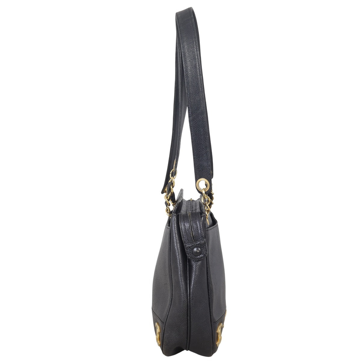 Chanel Triple CC Shoulder Bag Black