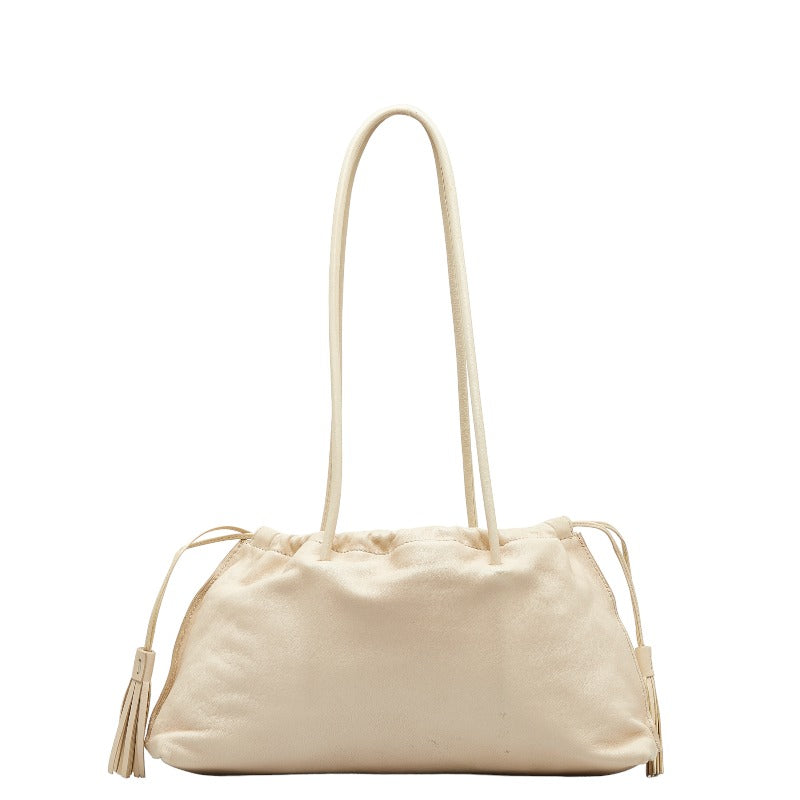 Gucci Tassel Handbag Leather Travel Bag