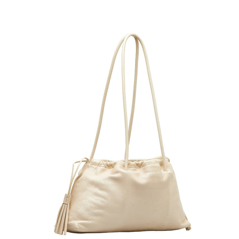 Gucci Tassel Handbag Leather Travel Bag
