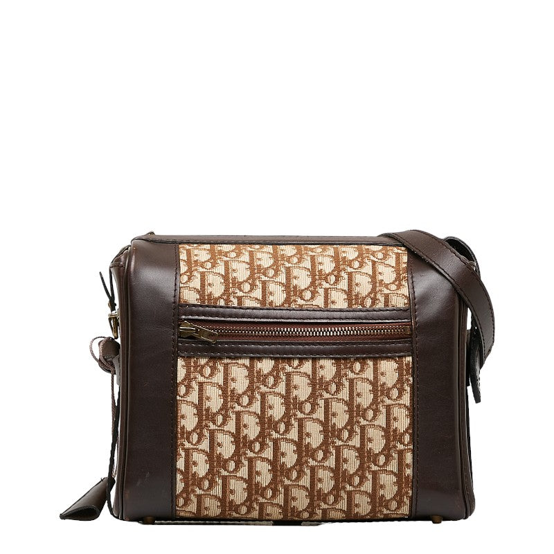 Dior Trotter Shoulder Bag Leather Canvas Shoulder Bag 3