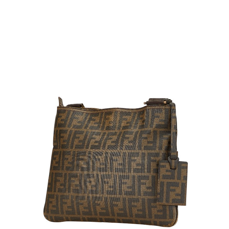 Fendi Zucca Pvc Shoulder Bag Leather