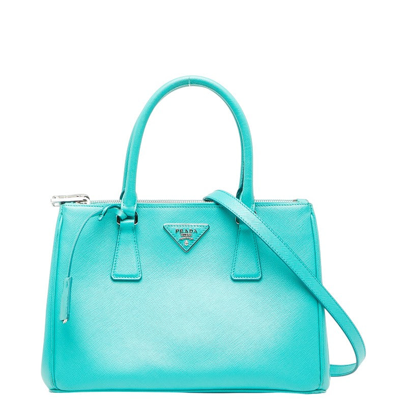 Prada Galleria 2Way Bag Leather Travel Bag