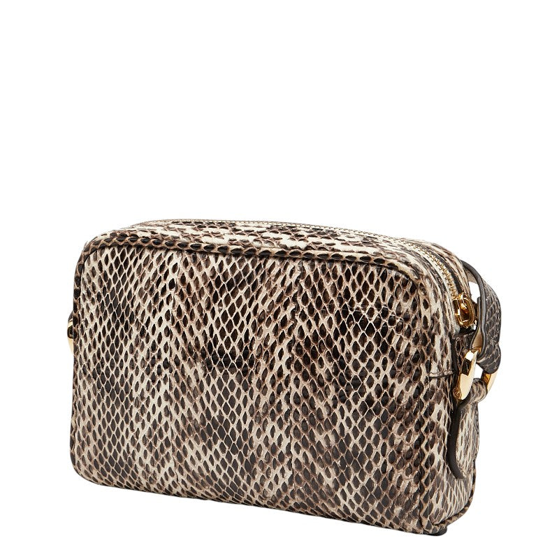 Gucci Marmont Python Shoulder Bag