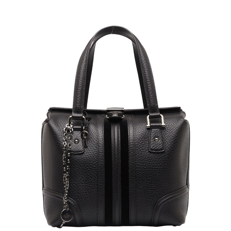 Gucci Sherry Line Handbag Leather Travel Bag