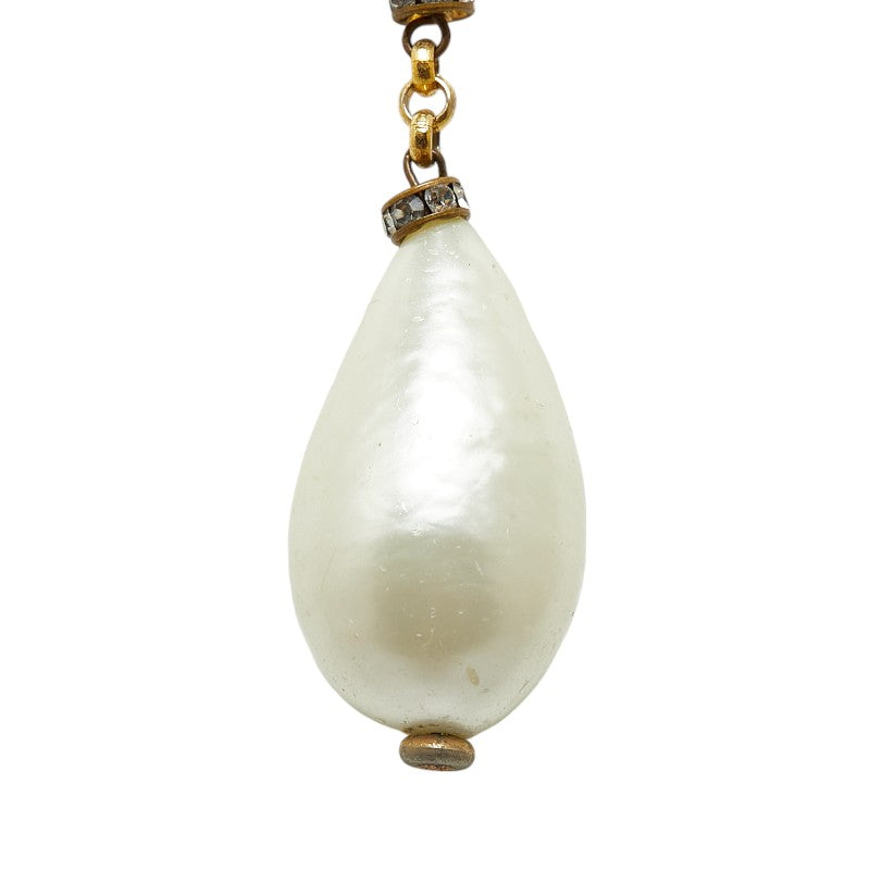 Chanel Large Pearl Rhinestone Necklace Bag