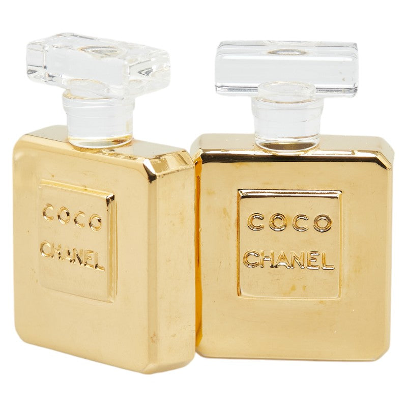 Chanel Perfume Bottle Logo Earrings Bag