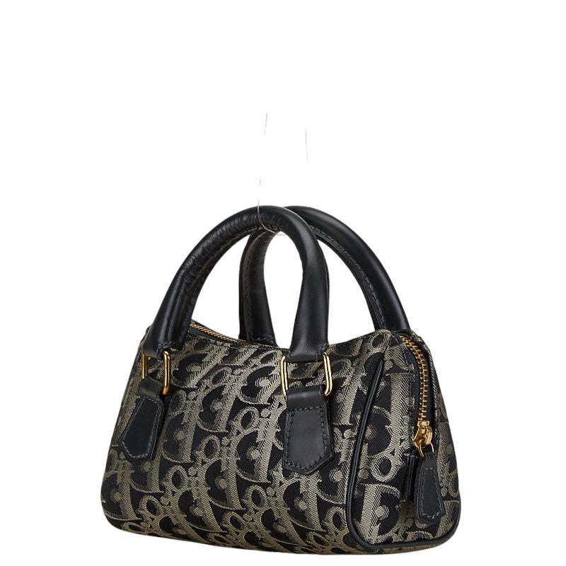 Dior Trotter Handbag Leather Canvas Mini Travel Bag