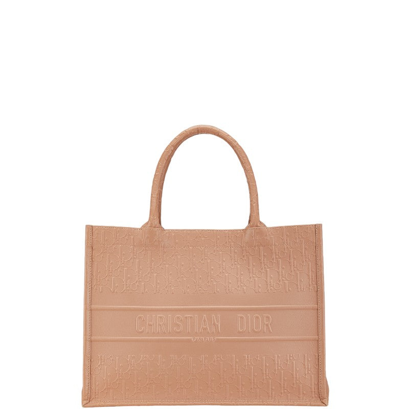 Dior Book Tote Oblique Tote Bag Leather