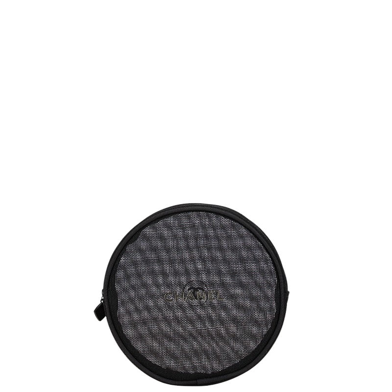 Chanel Coco Mark Nylon Pouch Handbag
