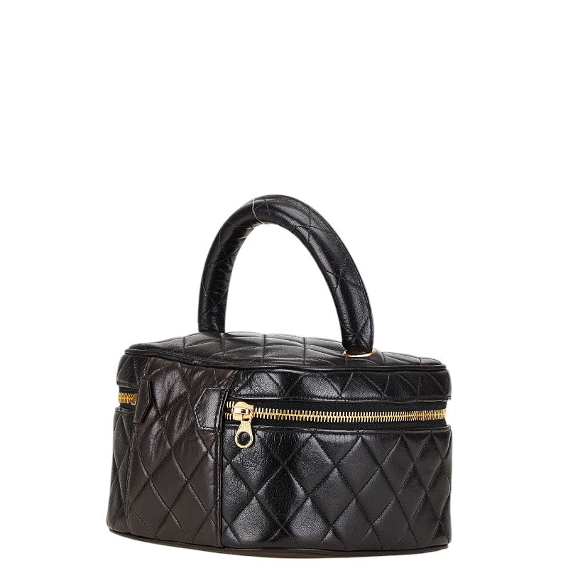 Chanel Coco Mark Matelassé Lambskin Vanity Bag