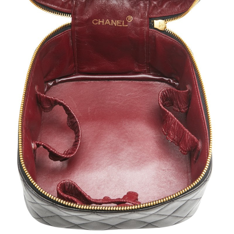 Chanel Coco Mark Matelassé Lambskin Vanity Bag