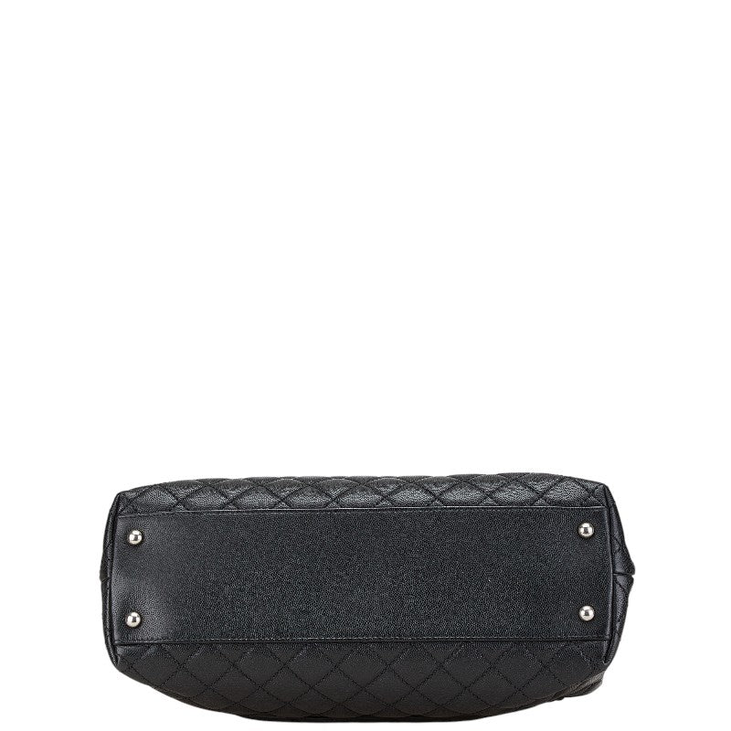 Chanel Coco Mark Matelasse Caviar Skin 2Way Bag