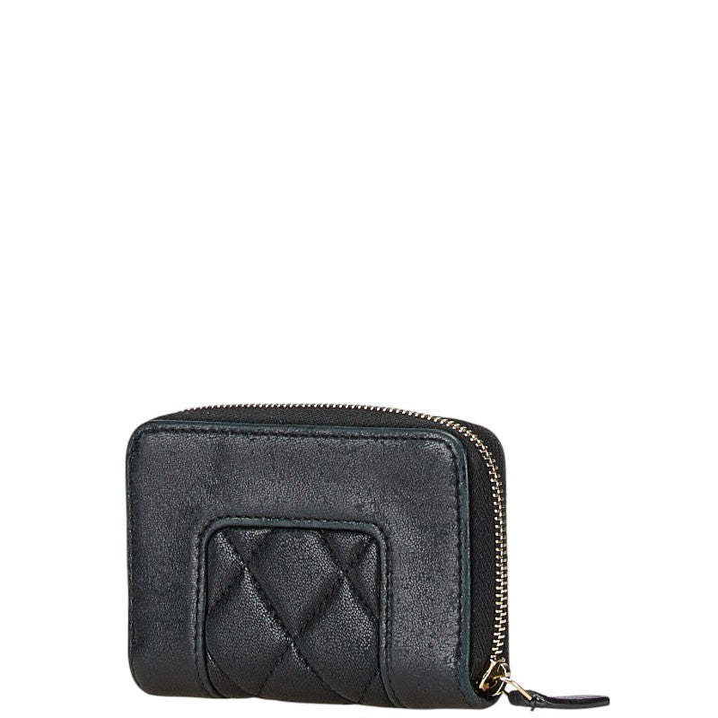 Chanel Coco Mark Turnlock Matelassé Lambskin Coin Purse Bag