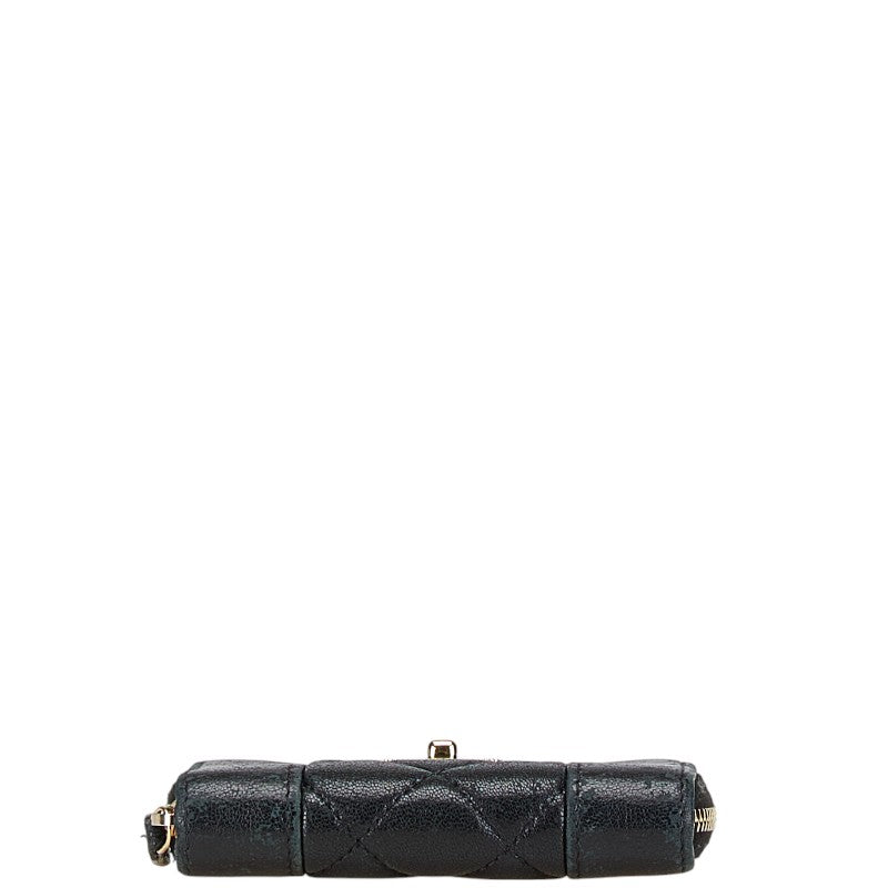 Chanel Coco Mark Turnlock Matelassé Lambskin Coin Purse Bag
