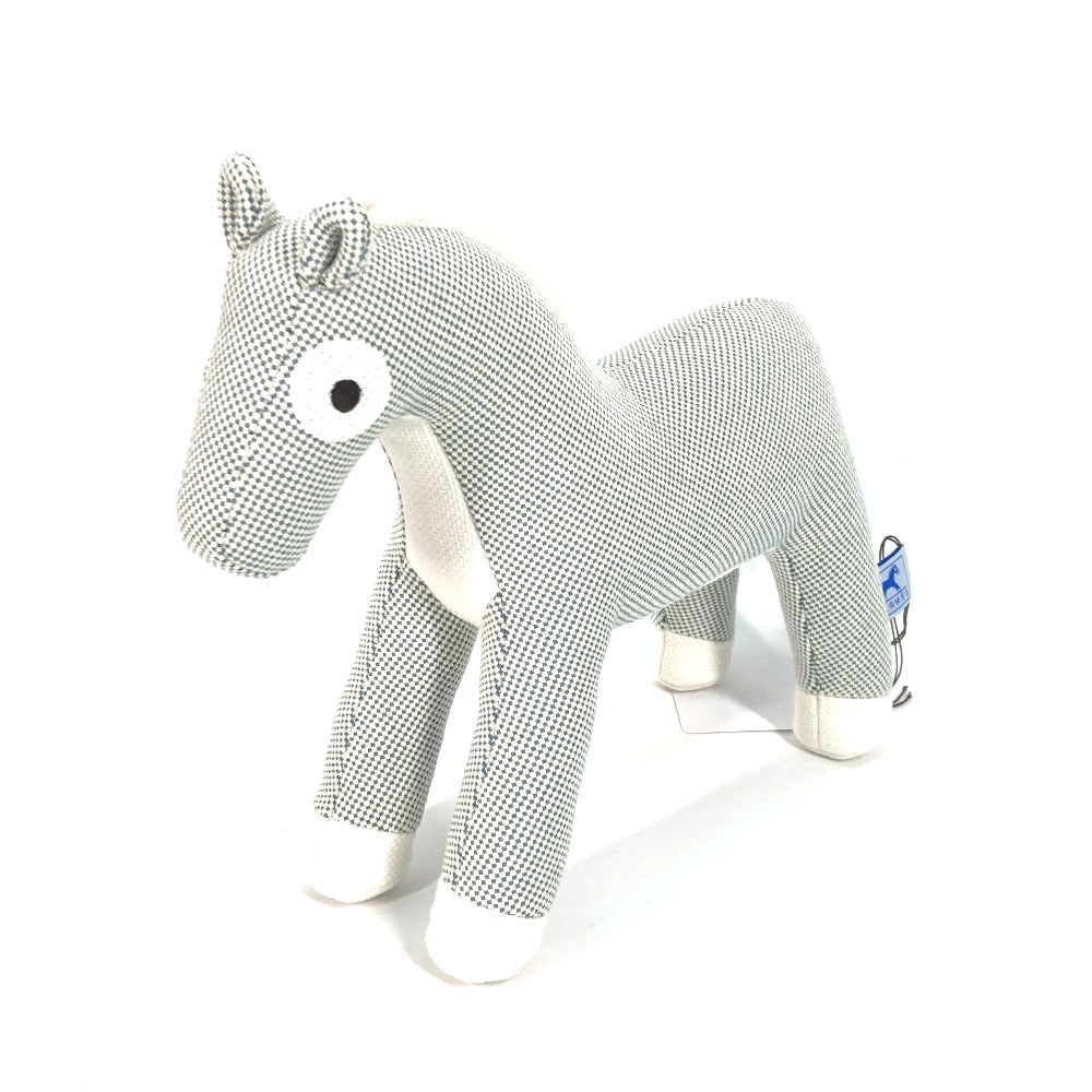 Plush Doll Cotton Horse Cheval Cheval Honore Blue Travel Bag
