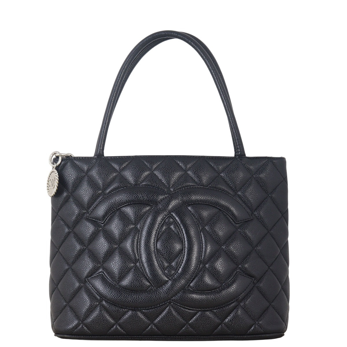 Chanel Medallion Tote Shoulder Bag