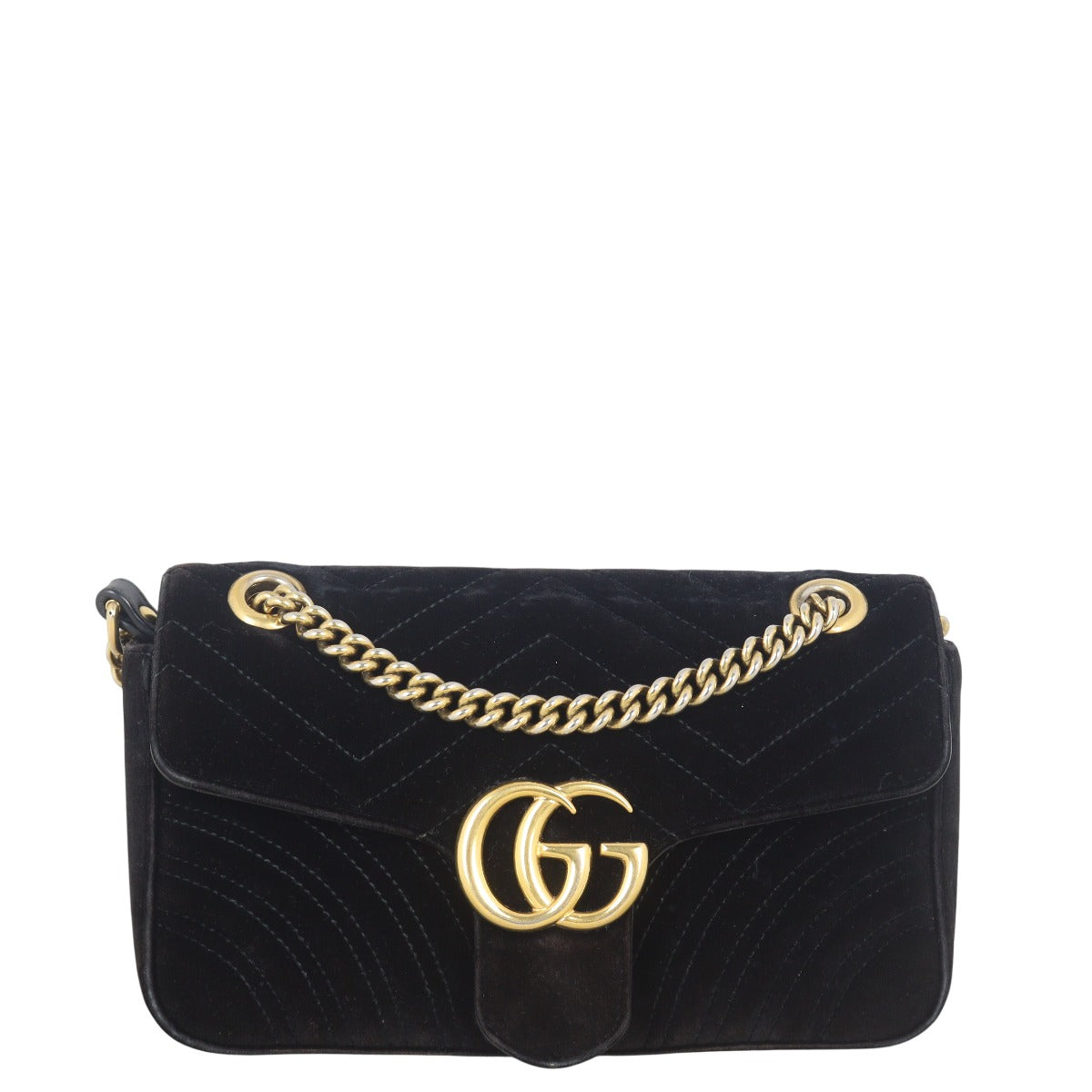 Gucci GG Marmont Velvet Medium Shoulder Bag