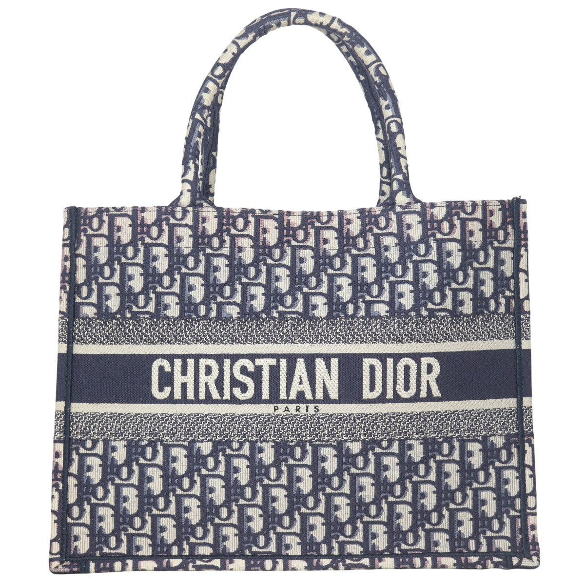 Dior Tote Bag Book Tote Oblique 3 Canvas Medium