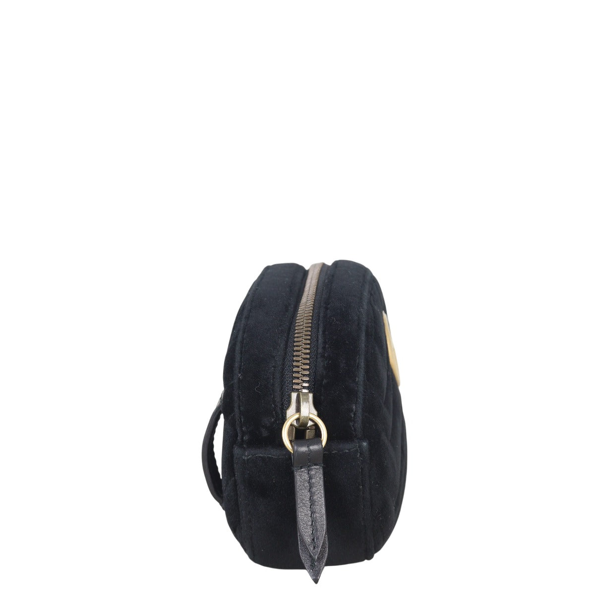 Gucci GG Marmont Matelasse Velvet Belt Bag