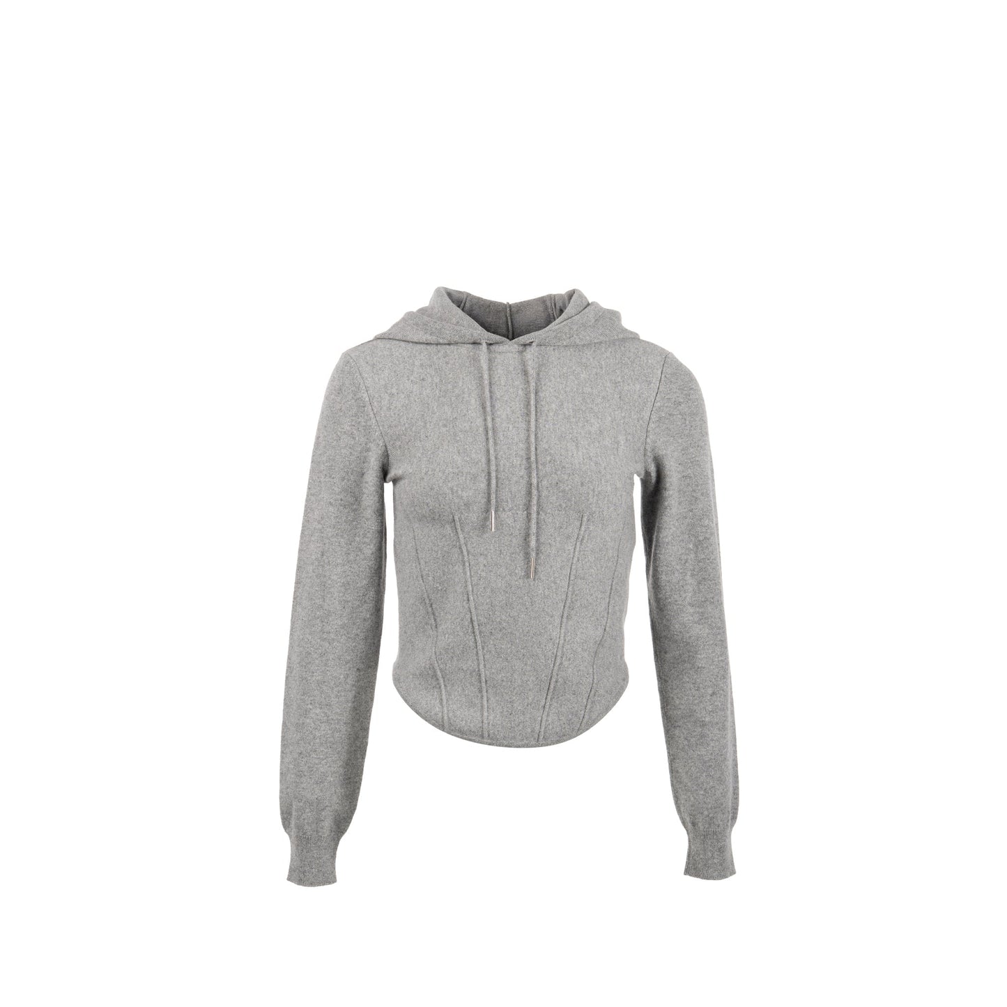 Celine Size S Cropped Hooded Sweater Cashmere Grey Travel Bag