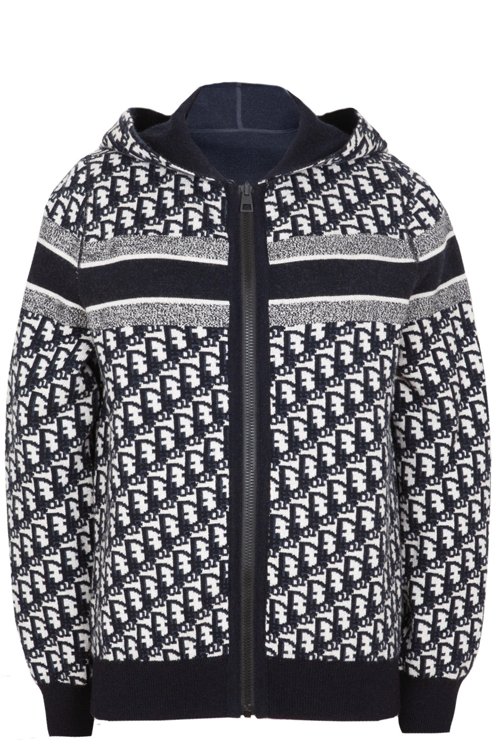 Dior Reversible Hoodie Zip Handbag