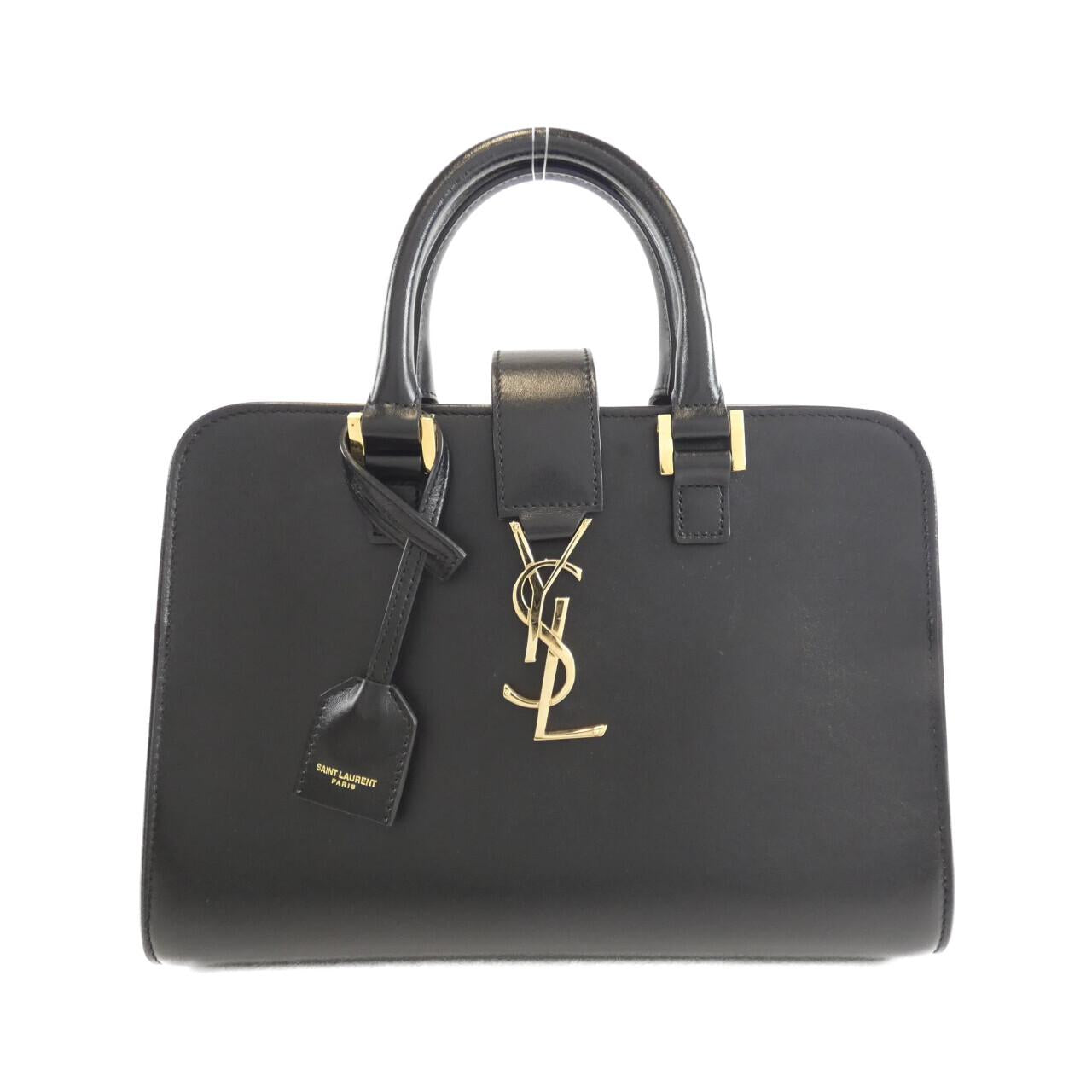 YSL Saint Laurent Cabas Calf Handbag Monogram Baby Travel Bag
