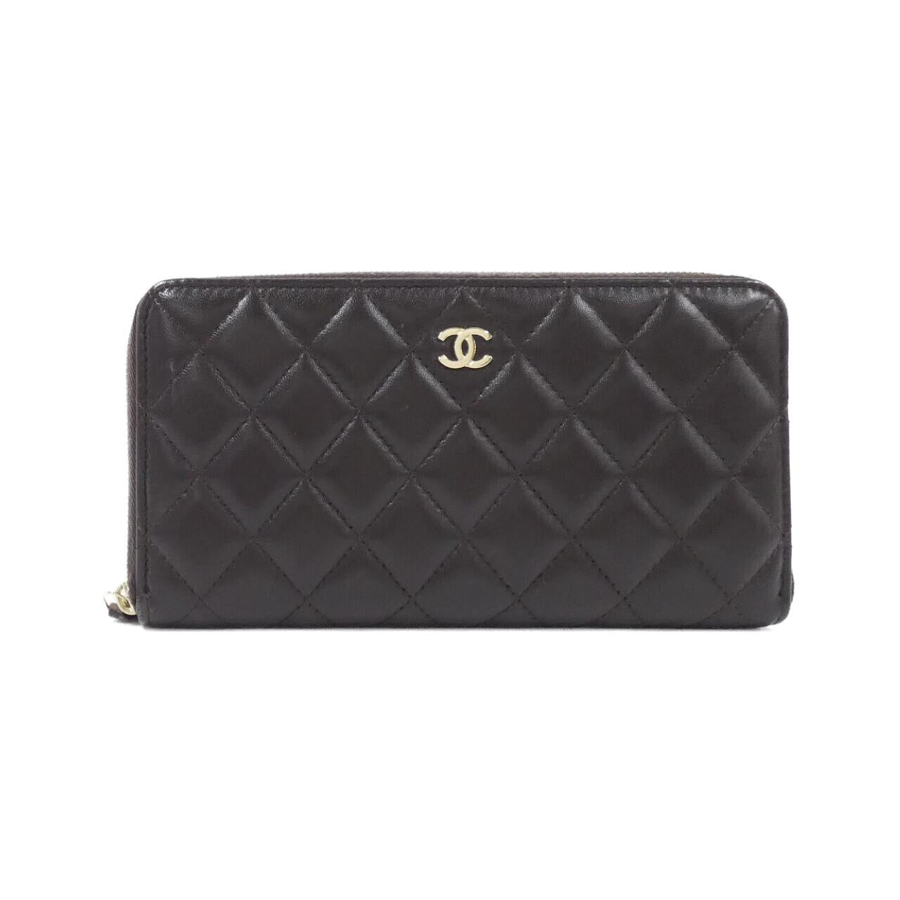 Chanel Timeless Classic Line Lambskin Long Wallet