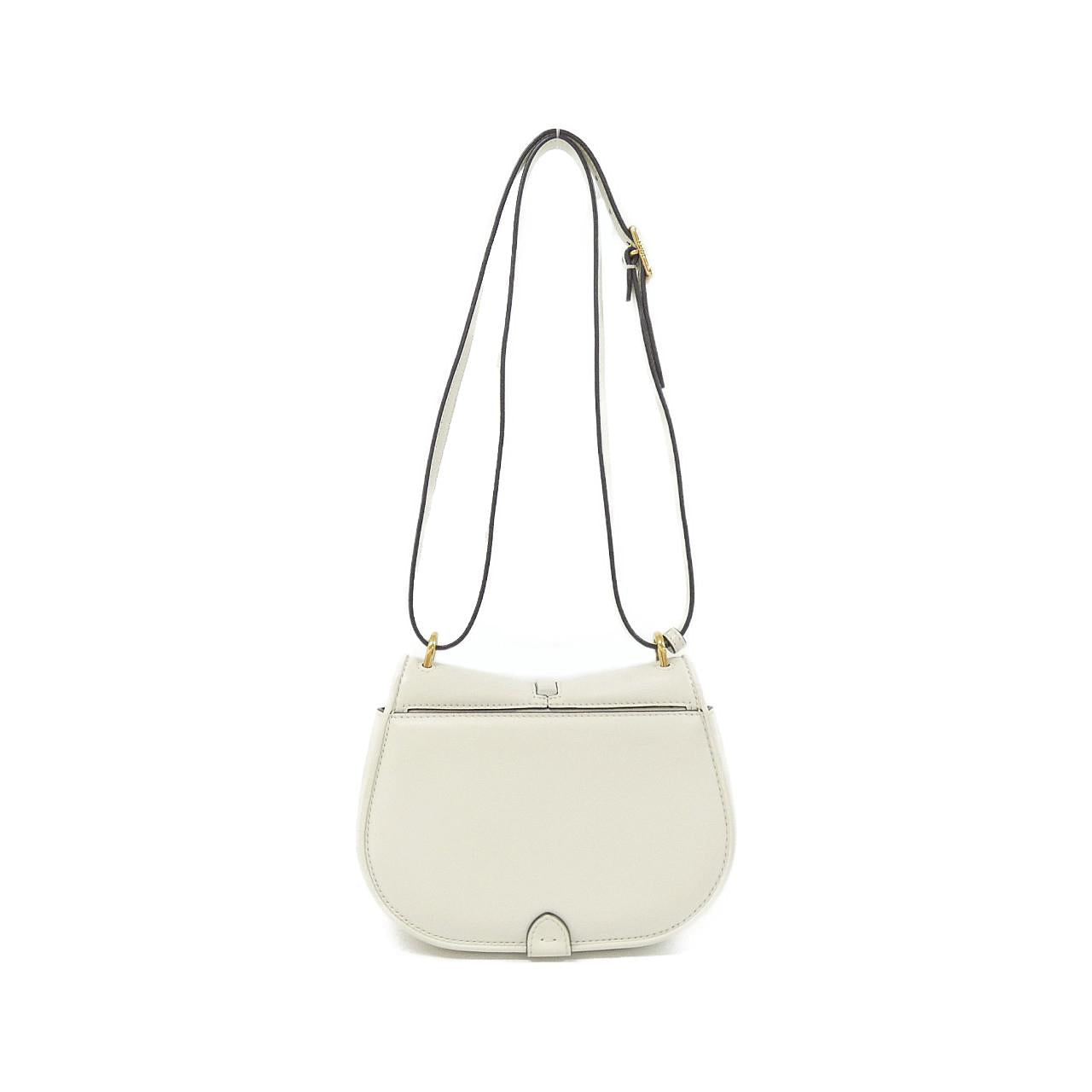 Fendi Co Mon Shoulder Bag Leather Small