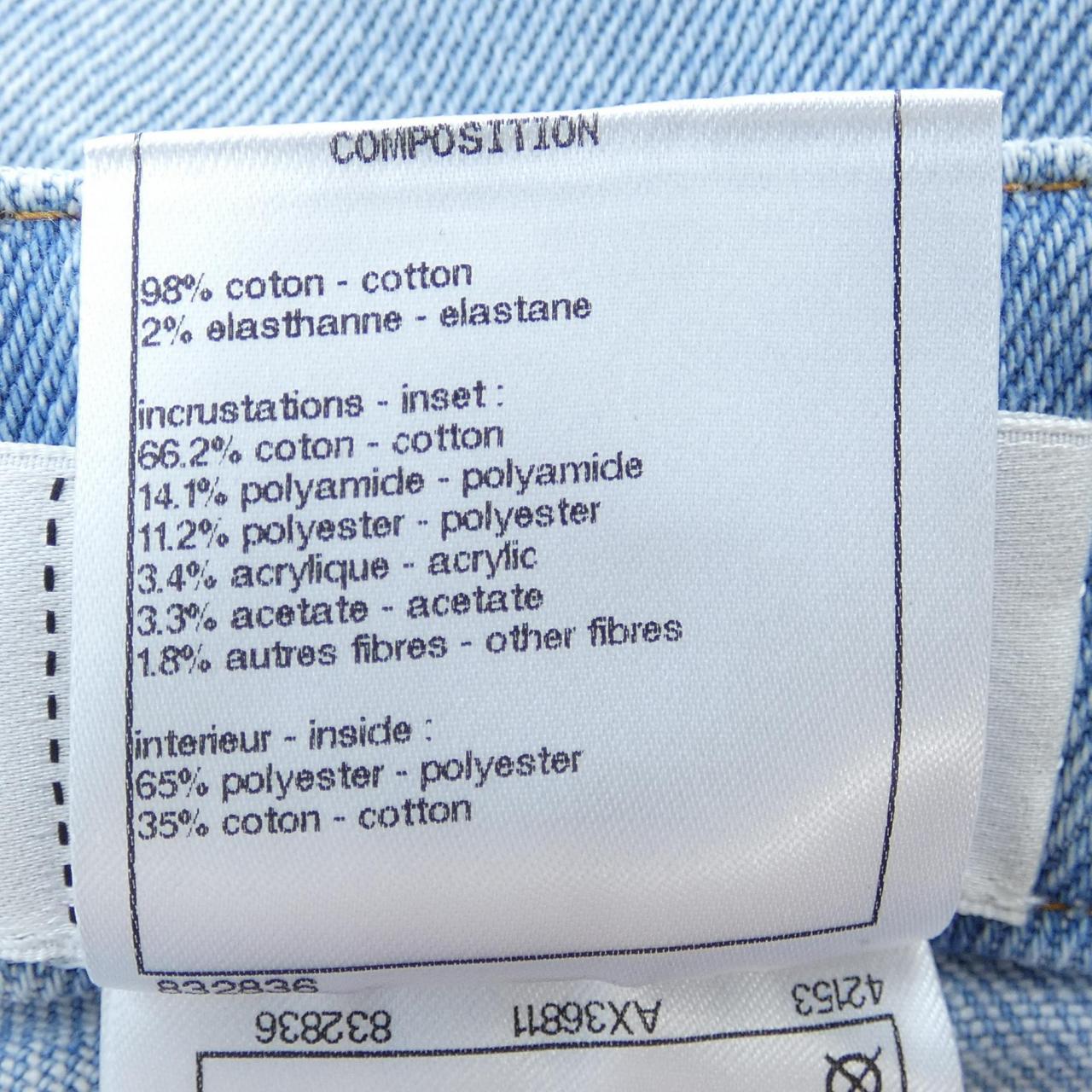 Chanel P59530V45240 18B Jeans