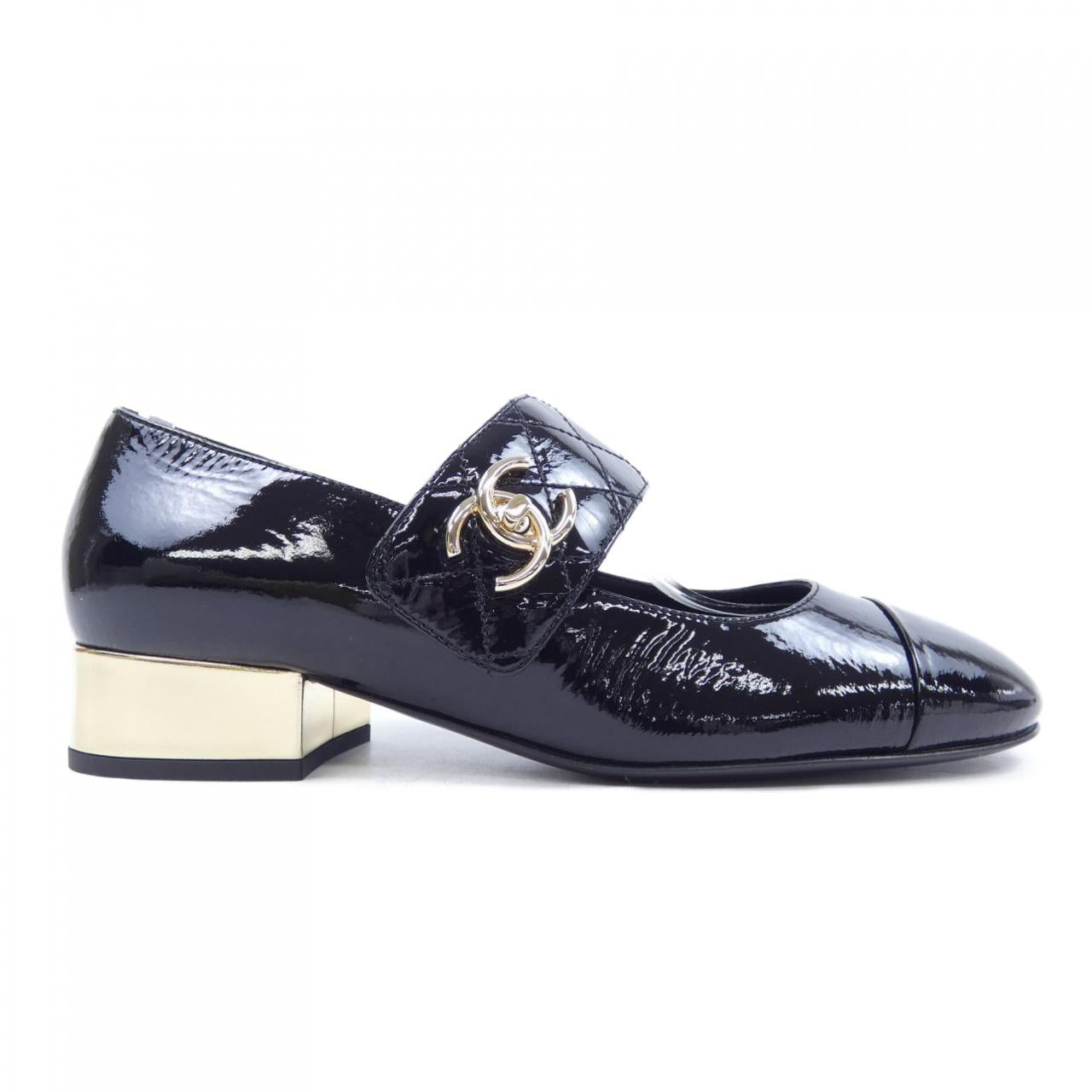 Chanel G39732X56929 Patent Goatskin Shoes for Women