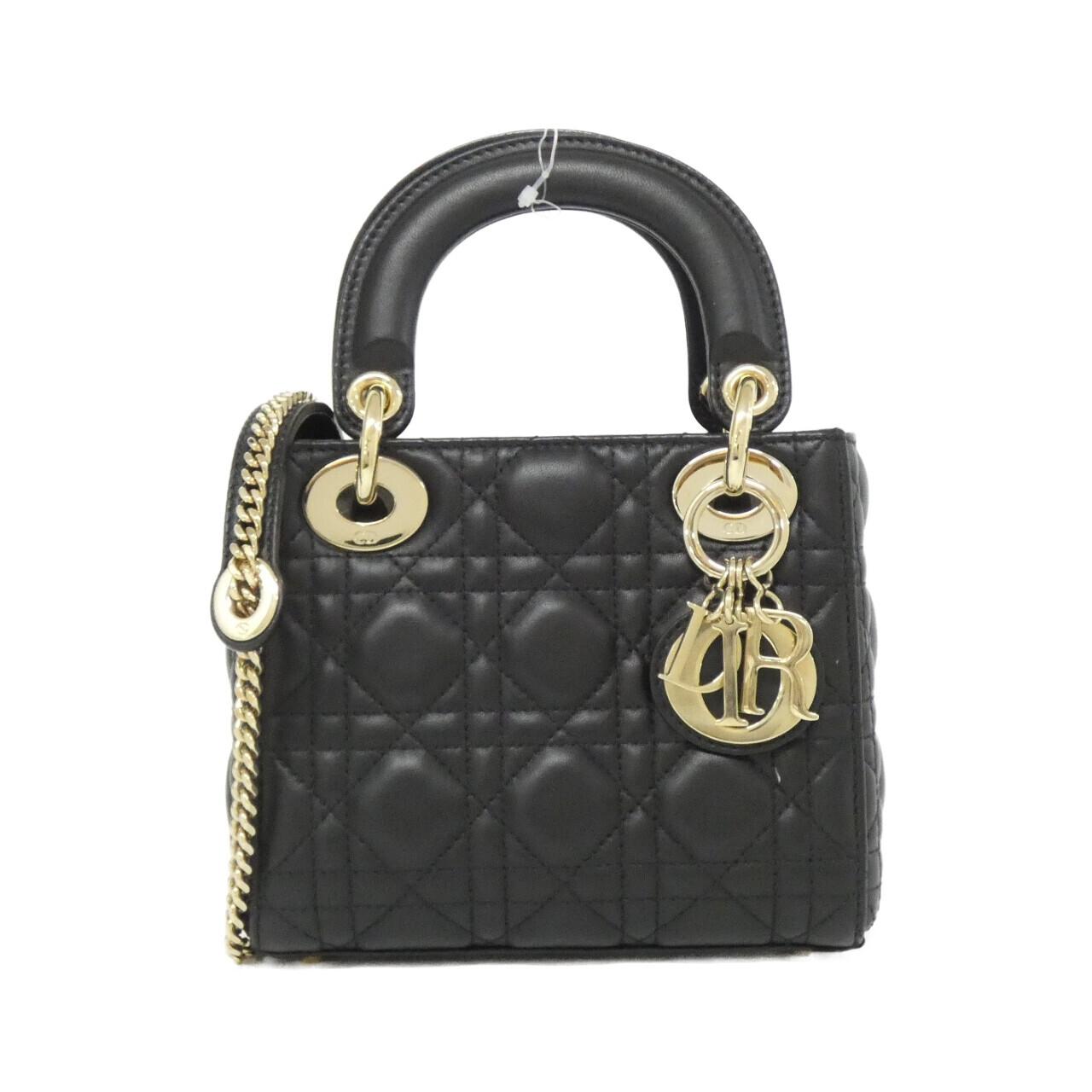 Dior Christian Lady Bag Lambskin Travel Bag Lambskin Bag 10