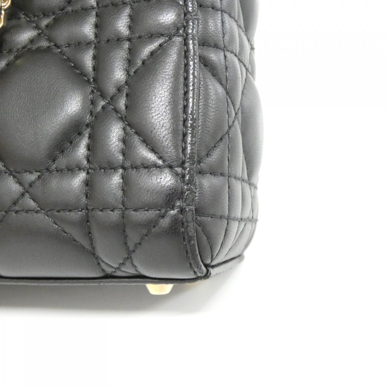 Dior Christian Lady Bag Lambskin Travel Bag Lambskin Bag 10