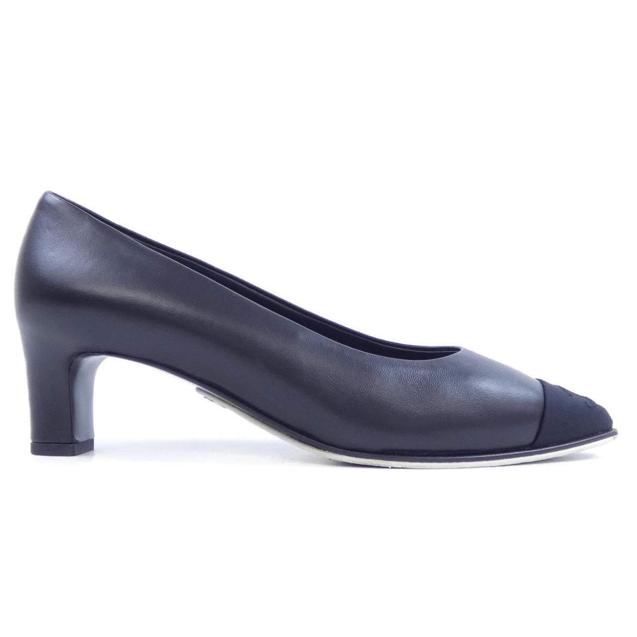 Chanel G36842Y50387 Lambskin Grosgrain Pumps for Women