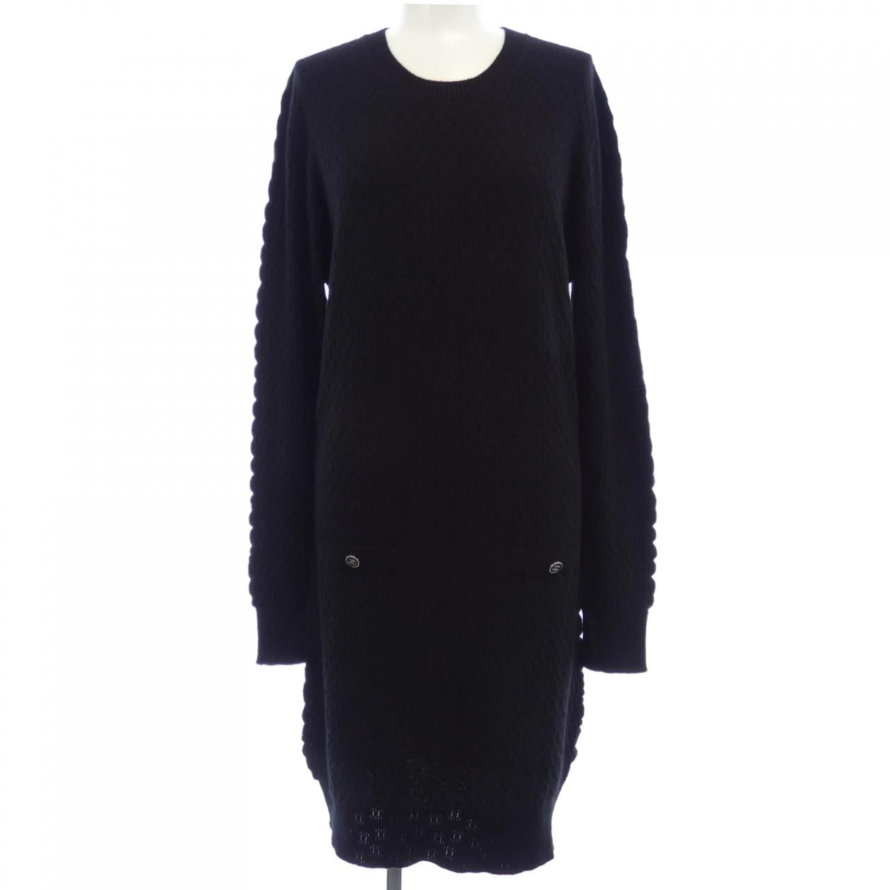 Chanel P75352K10778 Cashmere Dress