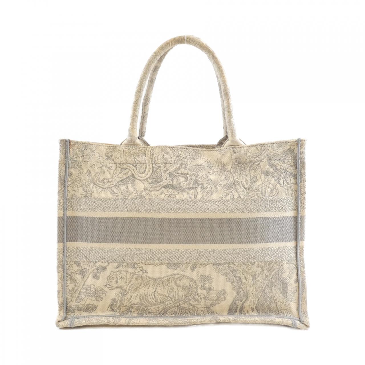 Dior Christian Toile De Jouy Tote Bag Canvas Canvas Tote Bag