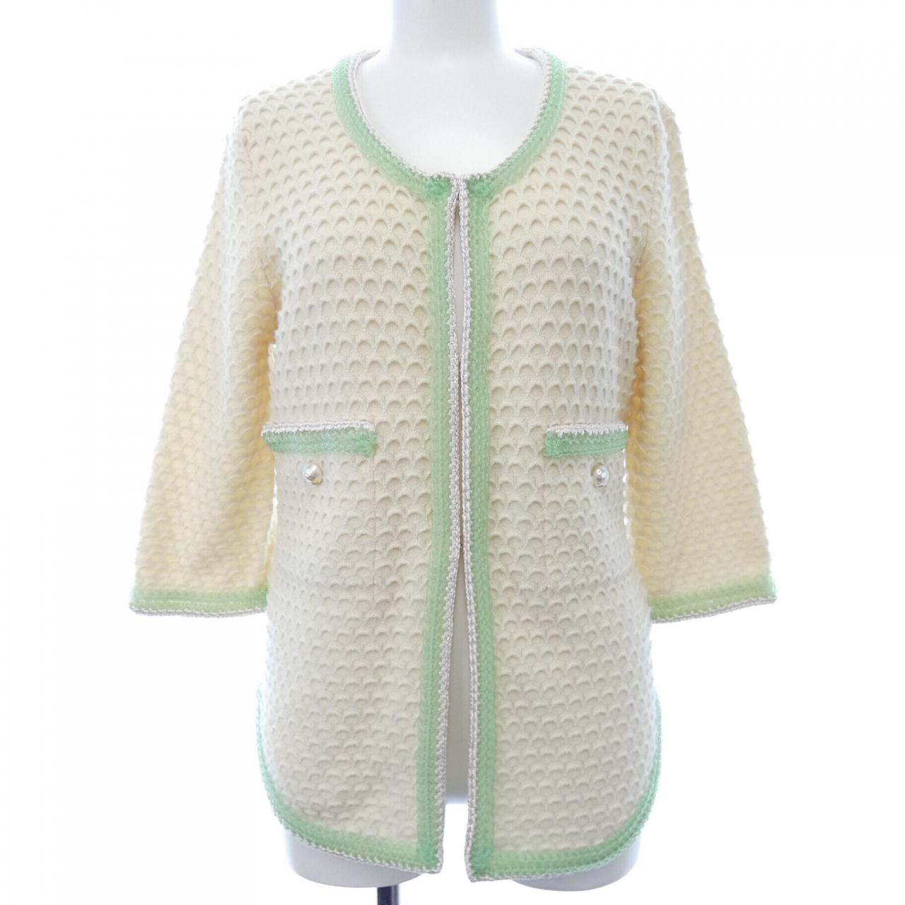 Chanel P43870K04524 Cashmere Cardigan Handbag