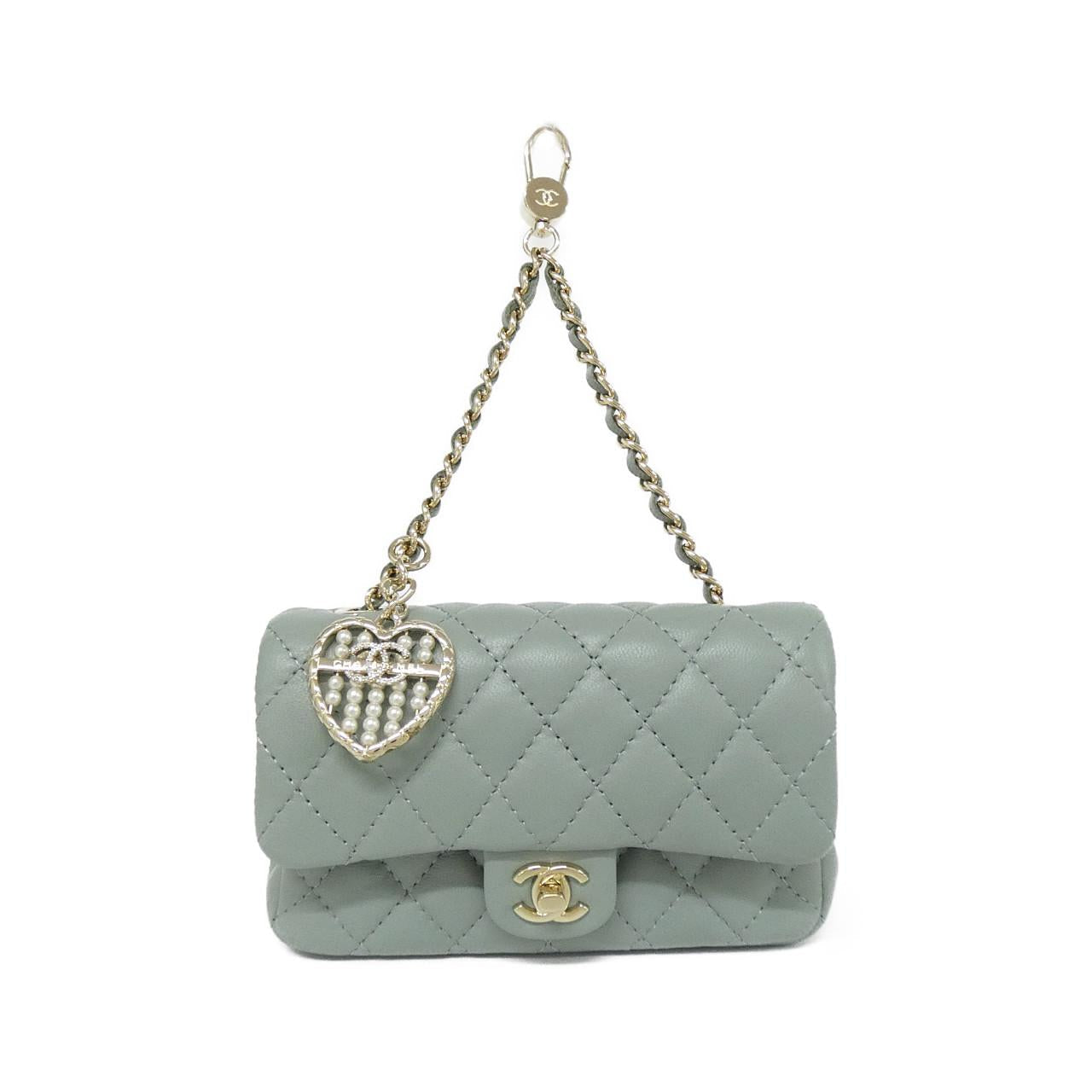Chanel Lambskin Key Holder Bag